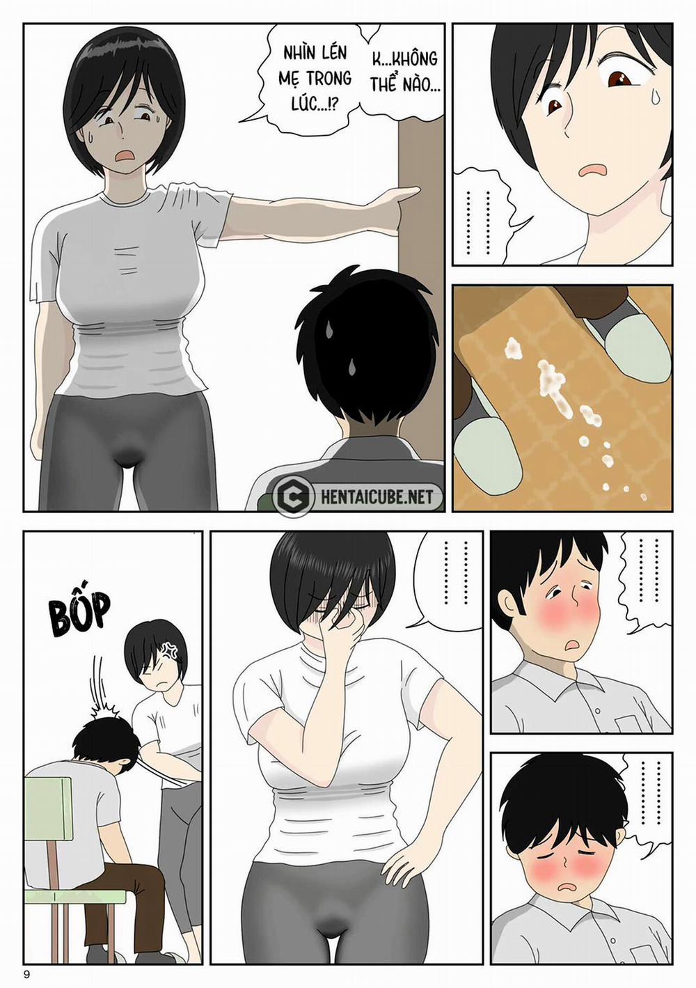 Bị mẹ phát hiện đang rình trộm thủ dâm 1 trang 8