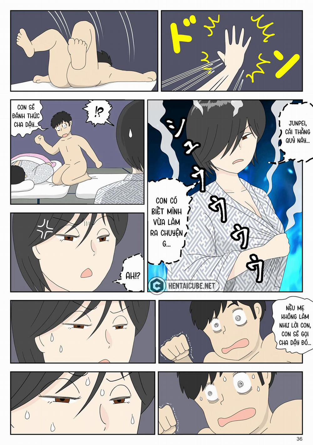 Bị mẹ phát hiện đang rình trộm thủ dâm 2 - Cha ở kế bên trang 35