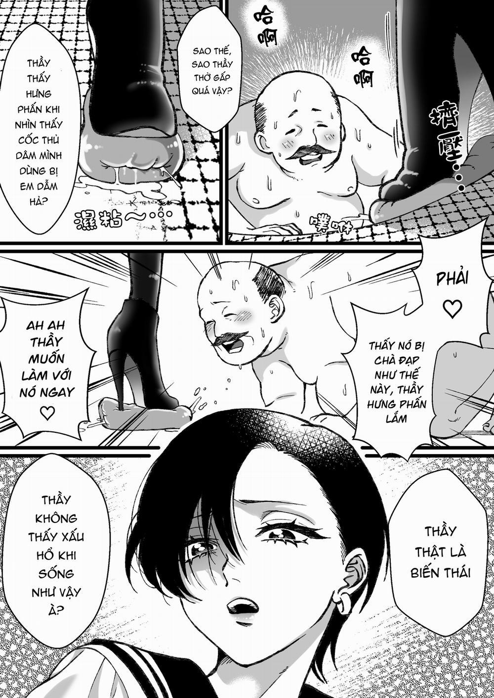 Bị nữ sinh mặc đồ thủy thủ + đồ bơi đào mỏ Oneshot trang 14