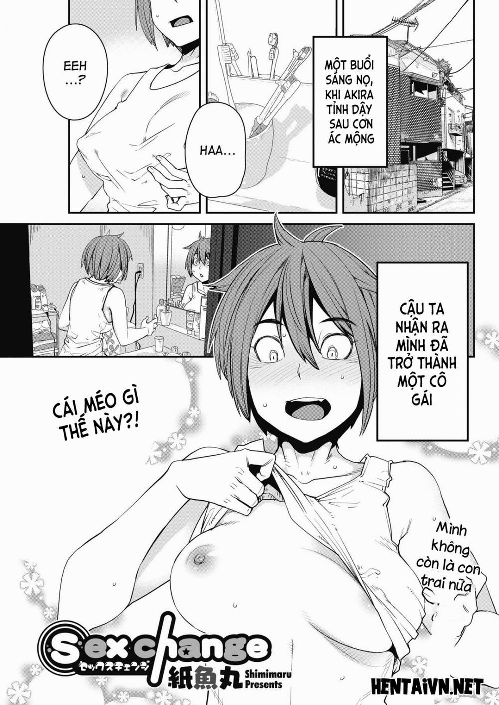 Biến đổi giới tính Oneshot trang 1