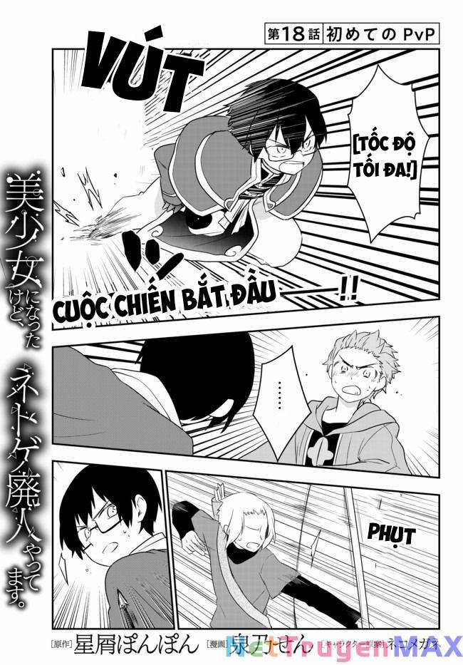 Bishoujo Ni Natta Kedo, Netoge Haijin Yattemasu 18.1 trang 0