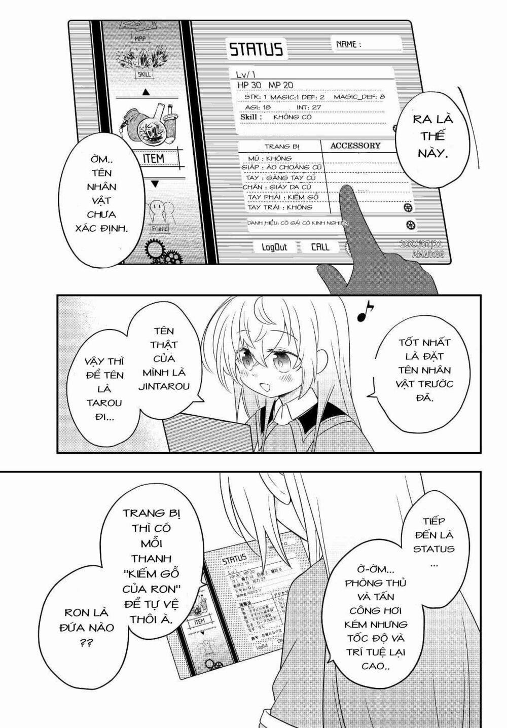 Bishoujo Ni Natta Kedo, Netoge Haijin Yattemasu 3 trang 7