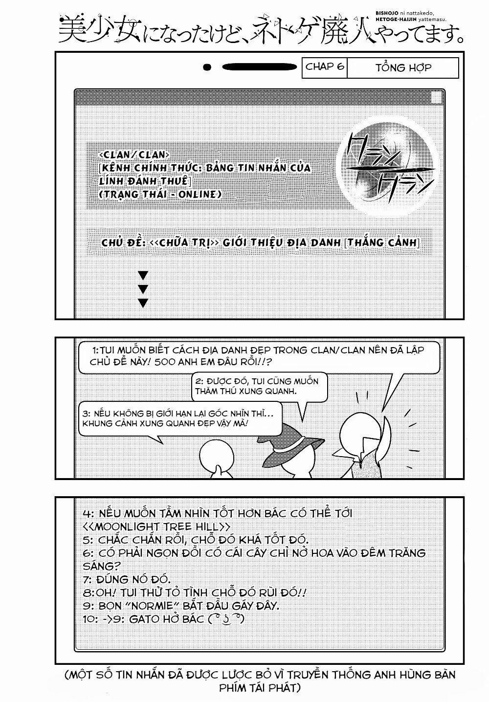 Bishoujo Ni Natta Kedo, Netoge Haijin Yattemasu 6.1 trang 1