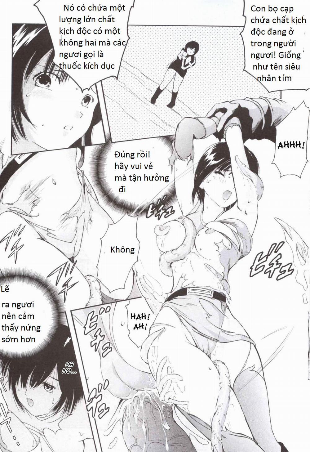 Bishoujo Senshi Gensou Harikenburou Aoi Chijoku (Power Rangers) 1 trang 9