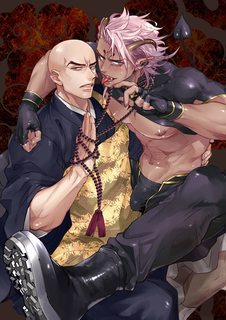 Đọc truyện tranh Black Monk And Pink Eumma [On-Going]