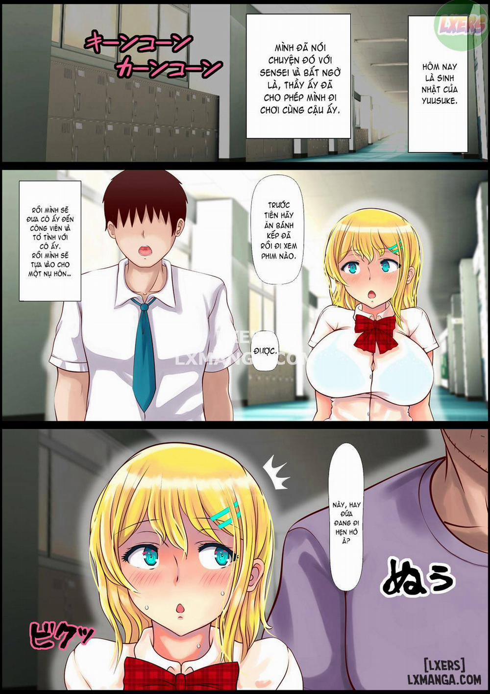 Blond Joshi Ryuugakusei Tanetsuke Press Namahame Taiken Oneshot trang 37