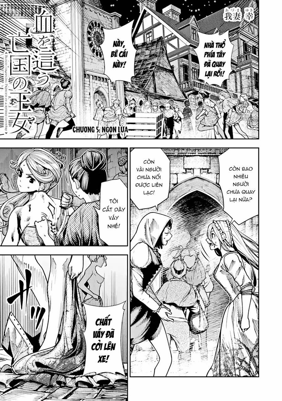 Blood-Crawling Princess Of A Ruined Country 5 trang 1