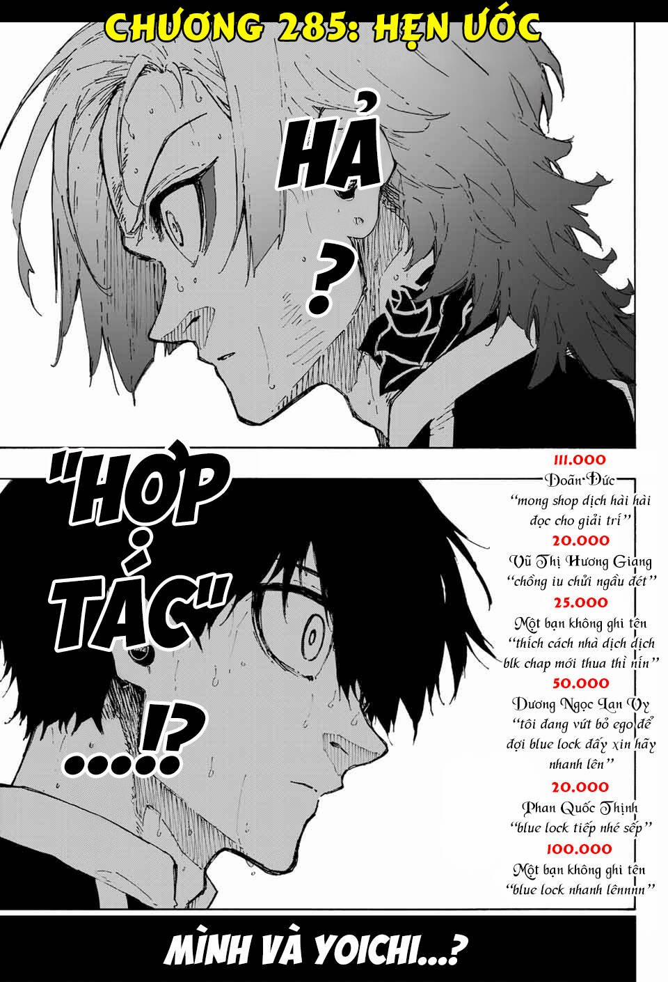 Blue Lock 285 trang 2