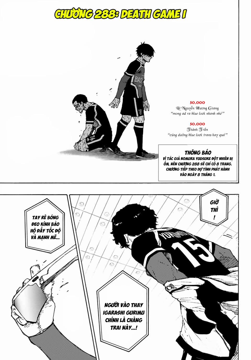 Blue Lock 288 trang 2