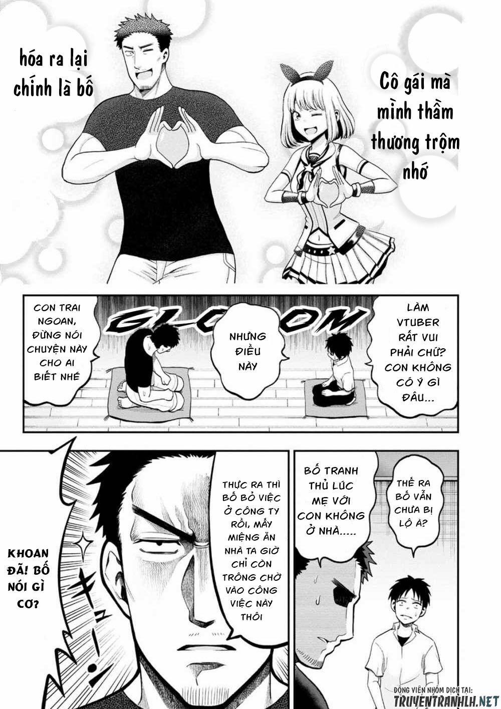 Bố Tôi Là Nữ Hoàng Của Giới Vtuber 1 trang 8