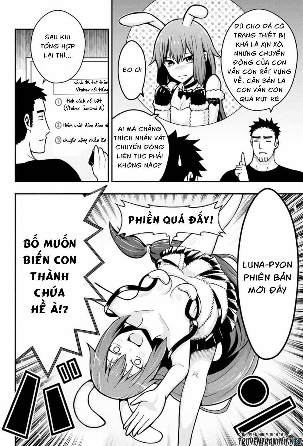 Bố Tôi Là Nữ Hoàng Của Giới Vtuber 4 trang 12