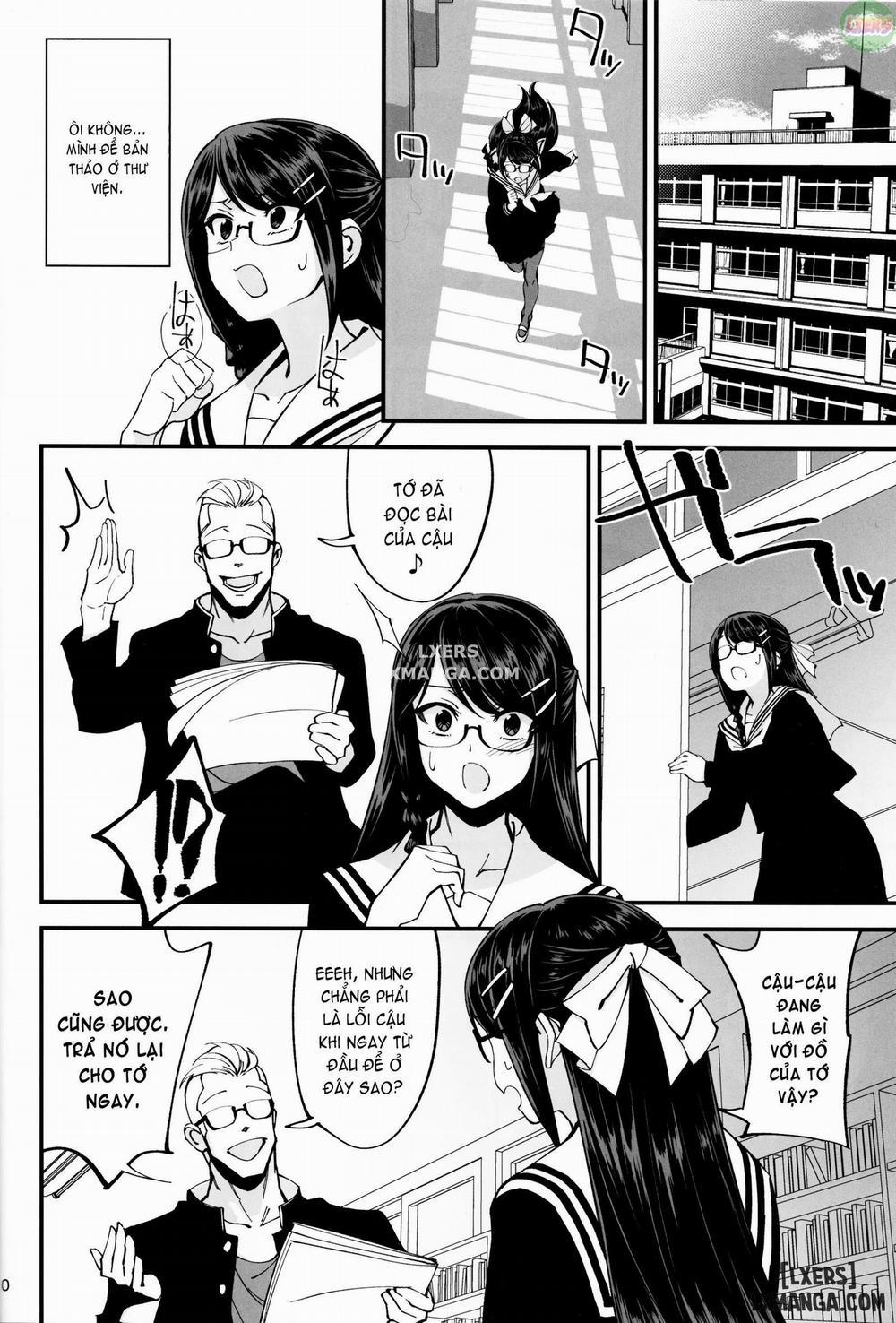 Boku ga Kataomoi Shiteita Bungaku Shoujo ga Keihaku na Oneshot trang 10