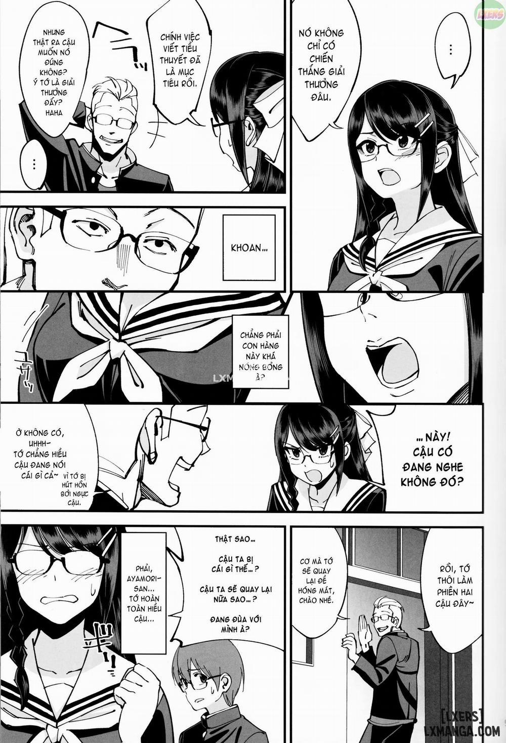 Boku ga Kataomoi Shiteita Bungaku Shoujo ga Keihaku na Oneshot trang 9