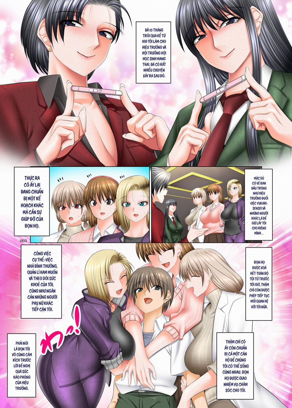 Boku Igai Inpo no Sekai 5 Harem Dousei Seikatsu Hen Oneshot nứng trang 3