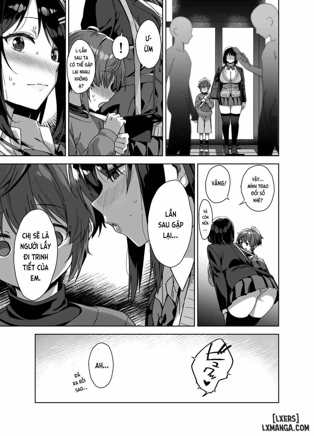 Boku Nerai no Ecchi na Dekkai Onee-san Oneshot trang 17