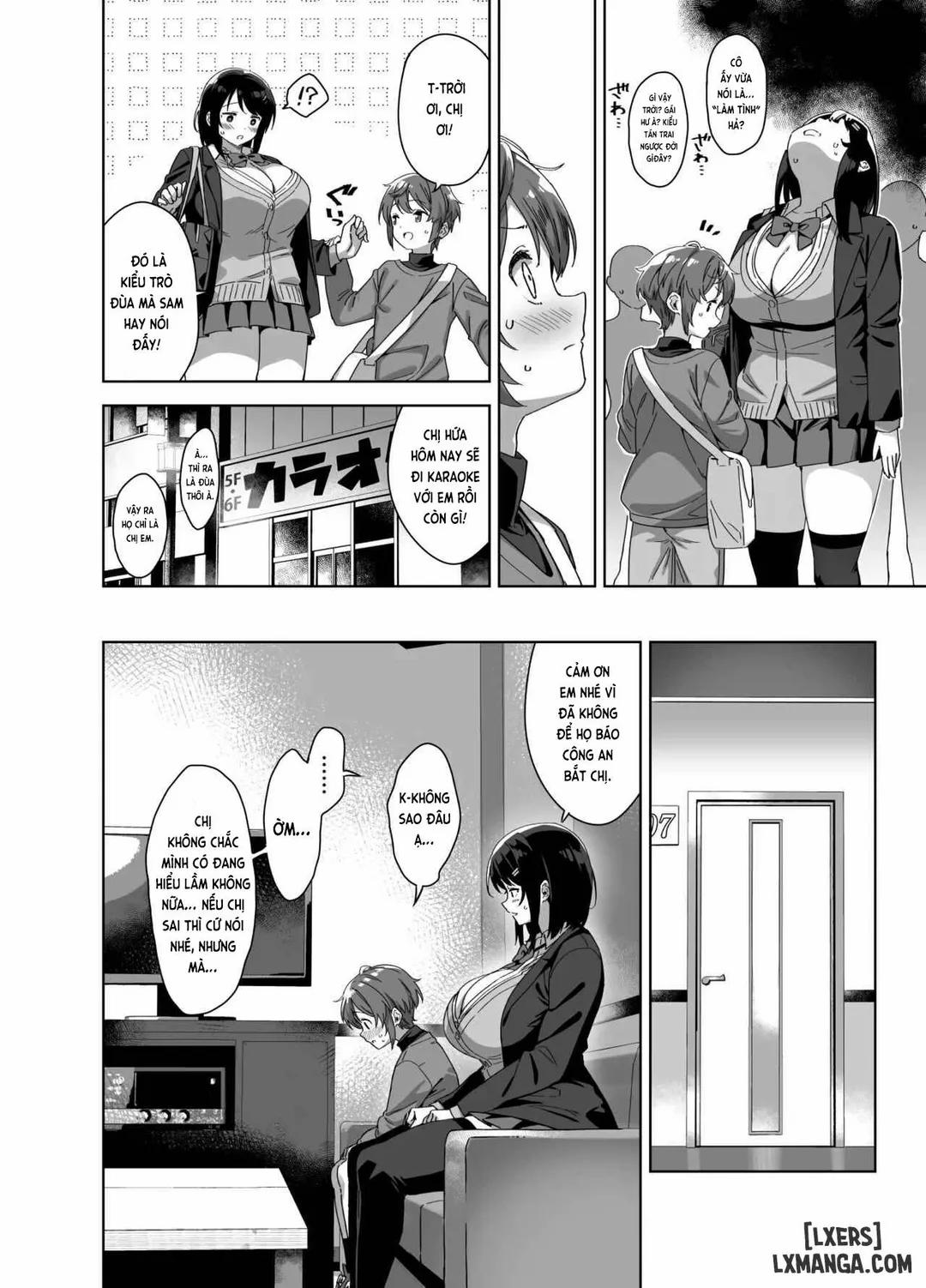 Boku Nerai no Ecchi na Dekkai Onee-san Oneshot trang 6