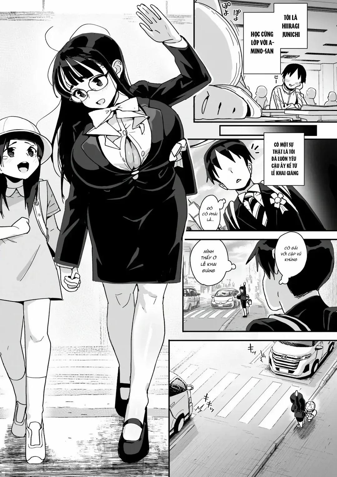Boku ni Haishin Bare shita U-Cup Chinkobi Joshi Amino-san Oneshot trang 4