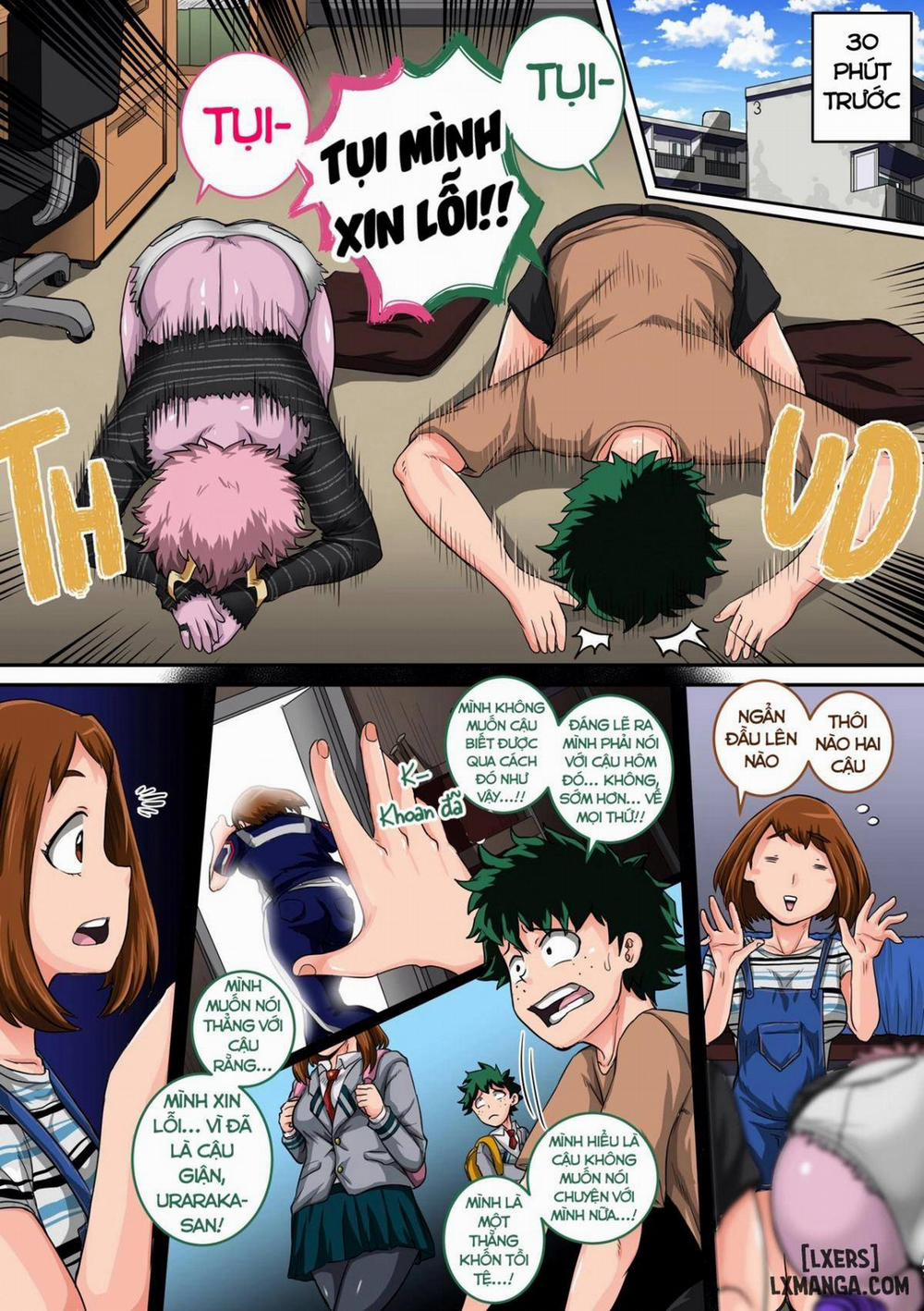 Boku no Harem Academia: 5-wa "Harem no Hajimari" Oneshot trang 3