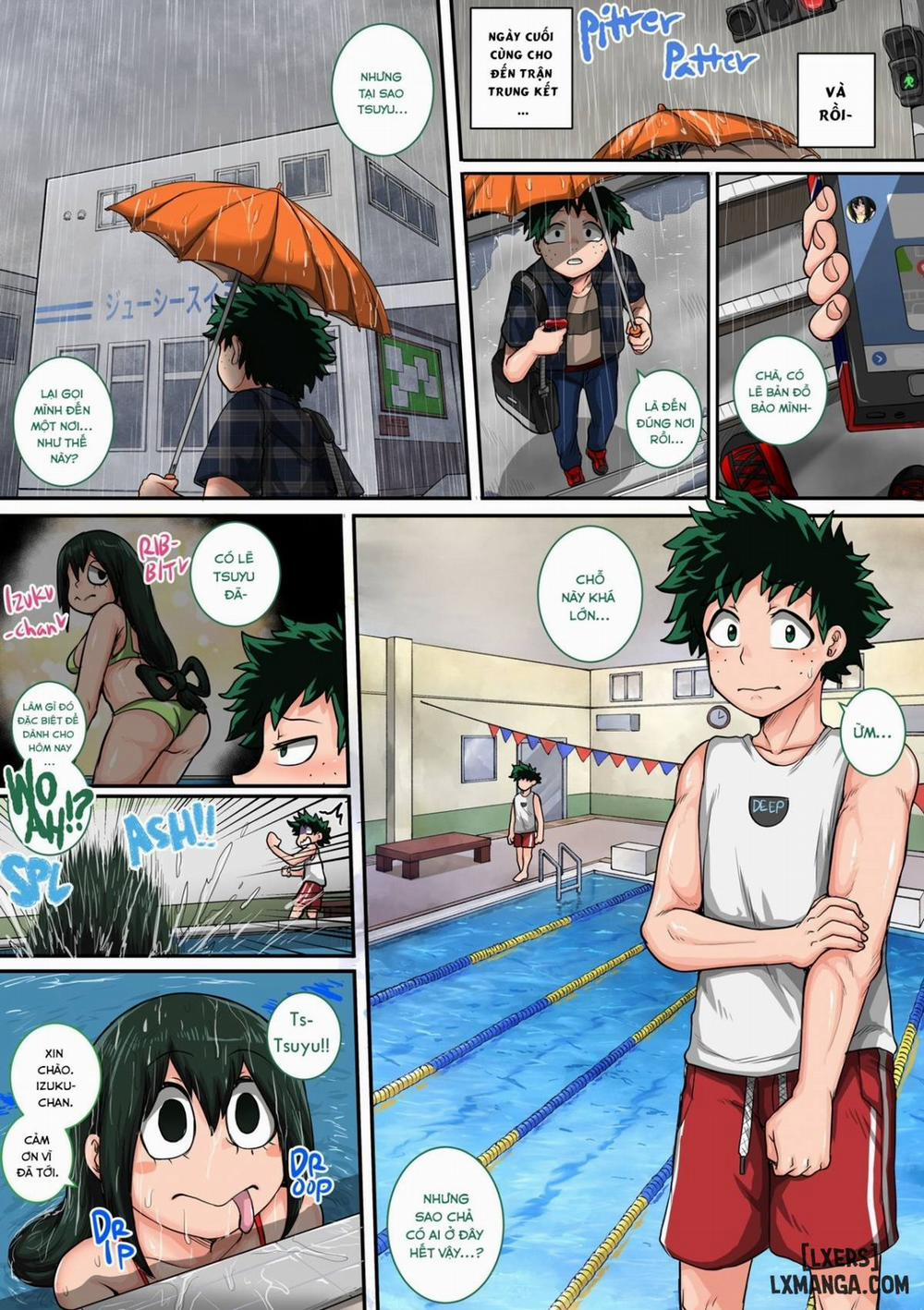 Boku no Harem Academia 6-wa "Doubutsu-teki na Kanojo" Oneshot trang 52