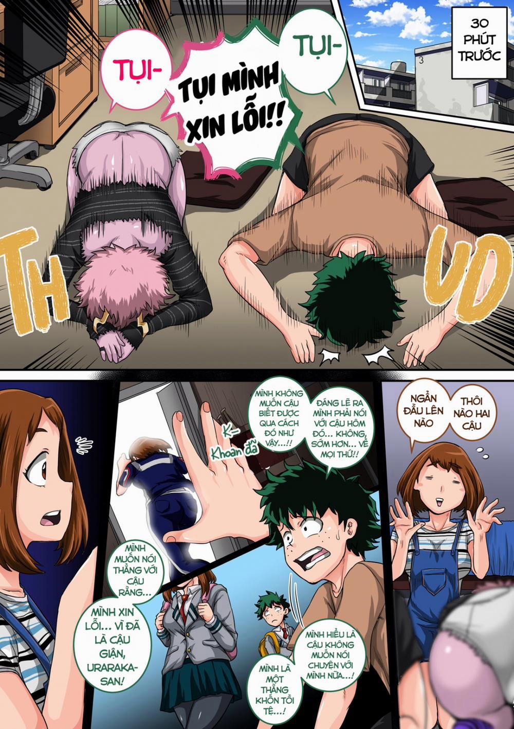 Boku No Harem Academia (Boku No Hero Academia) 0.0 Buổi threesome đầu trang 4