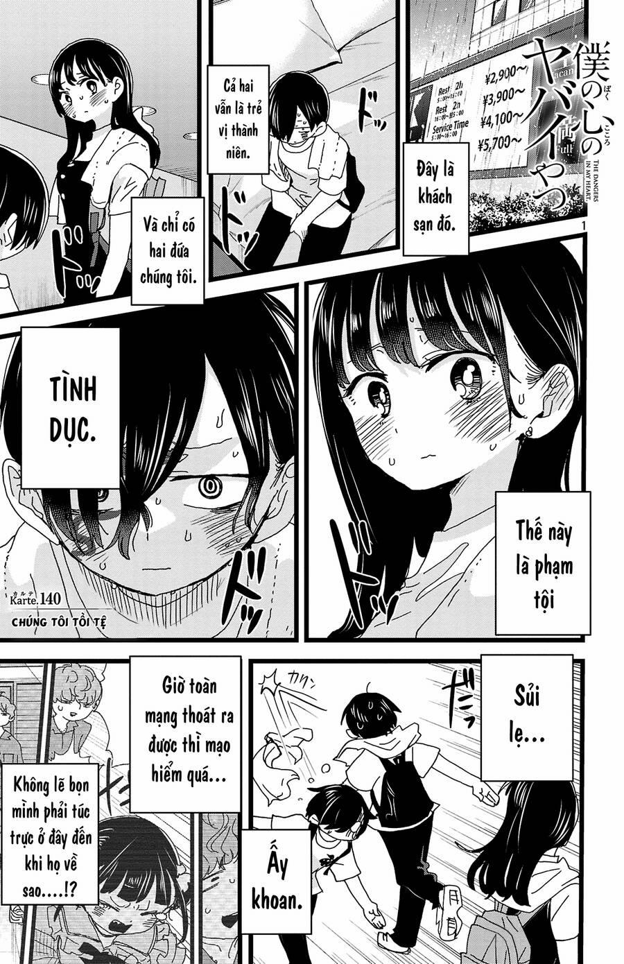 Boku No Kokoro Yabai Yatsu 140 trang 1