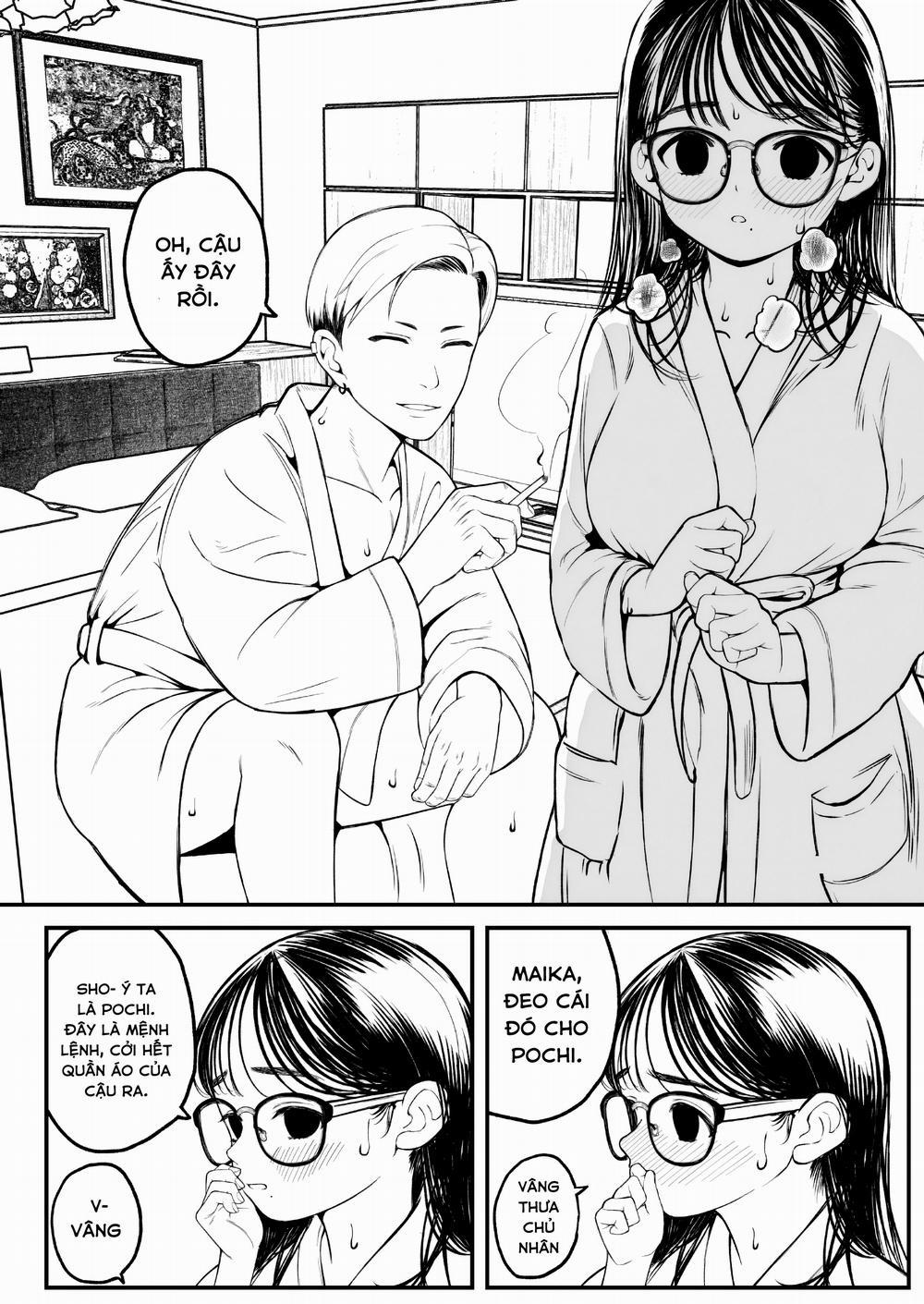 Boku To Kanojo To Goshujin-Sama No Fuyuyasumi Oneshot. trang 14