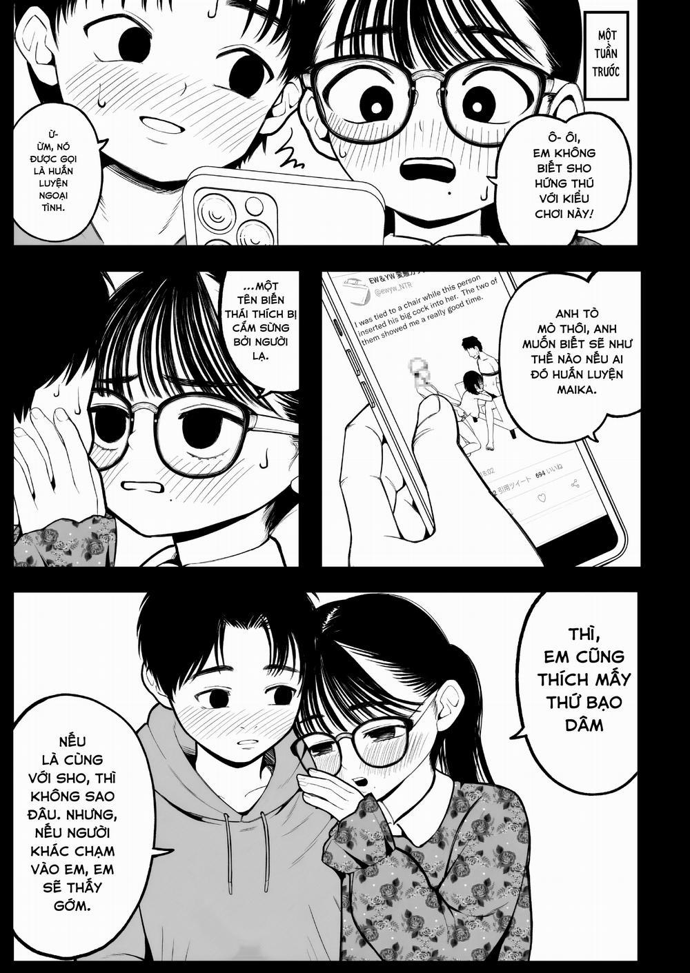 Boku To Kanojo To Goshujin-Sama No Fuyuyasumi Oneshot. trang 9