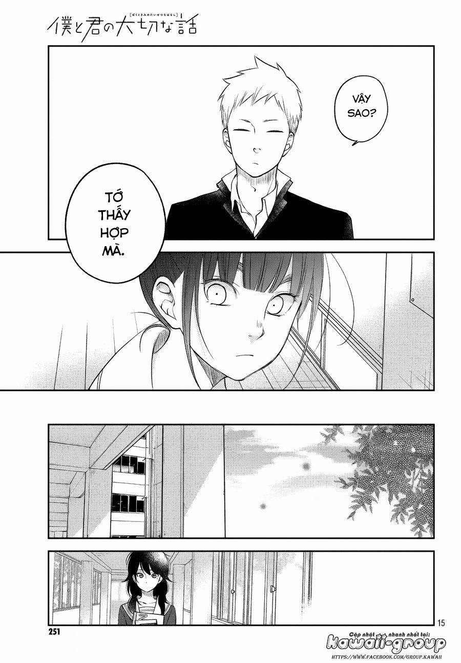 Boku To Kimi No Taisetsu Na Hanashi 11 trang 16