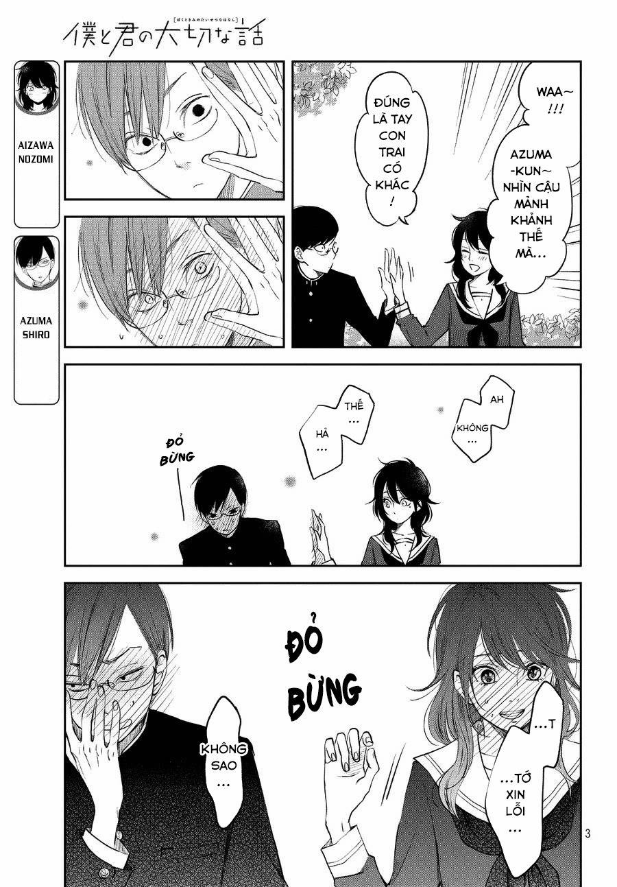 Boku To Kimi No Taisetsu Na Hanashi 11 trang 4