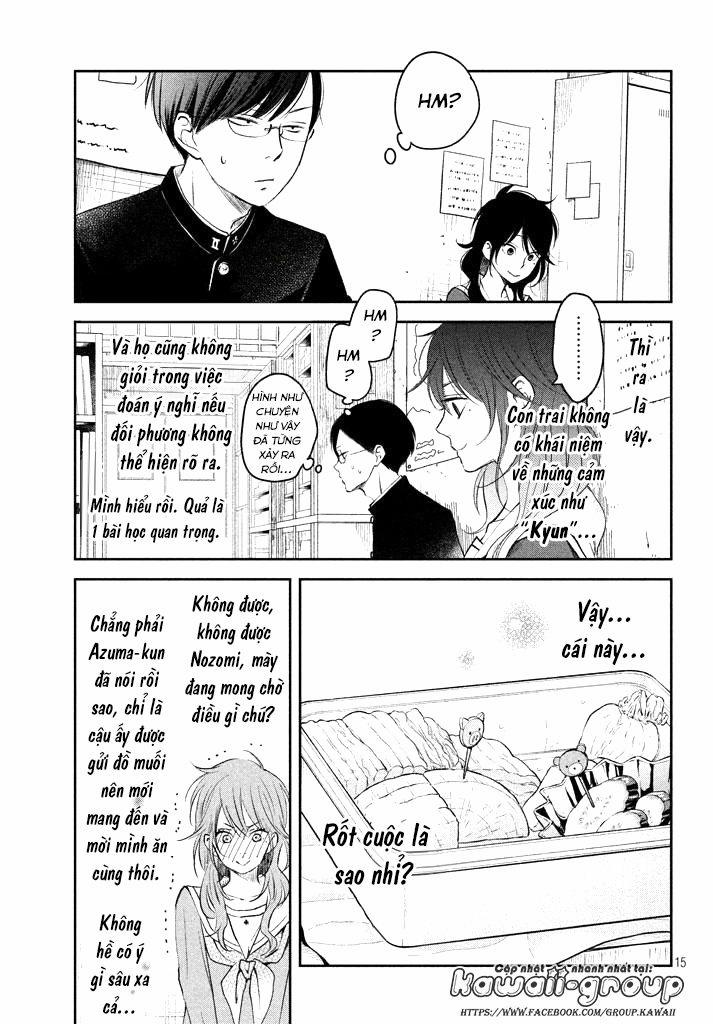 Boku To Kimi No Taisetsu Na Hanashi 12 trang 16