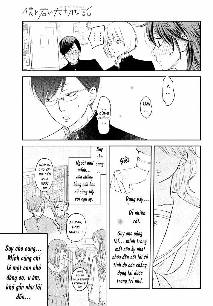 Boku To Kimi No Taisetsu Na Hanashi 13 trang 18