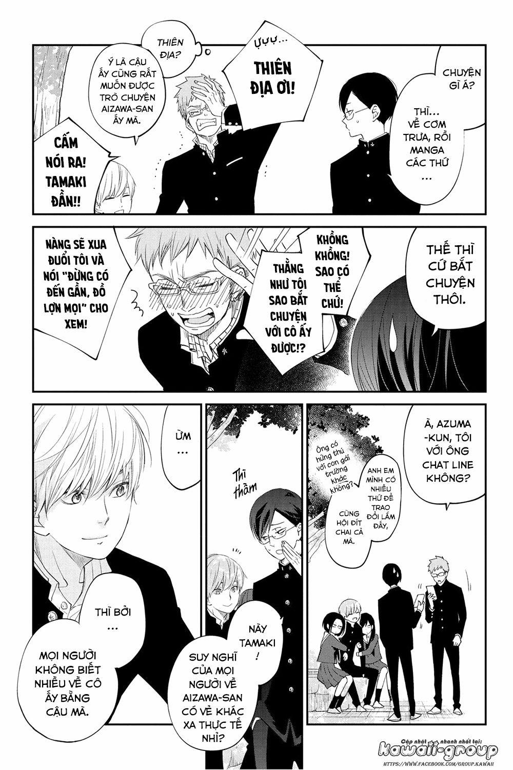 Boku To Kimi No Taisetsu Na Hanashi 15 trang 13