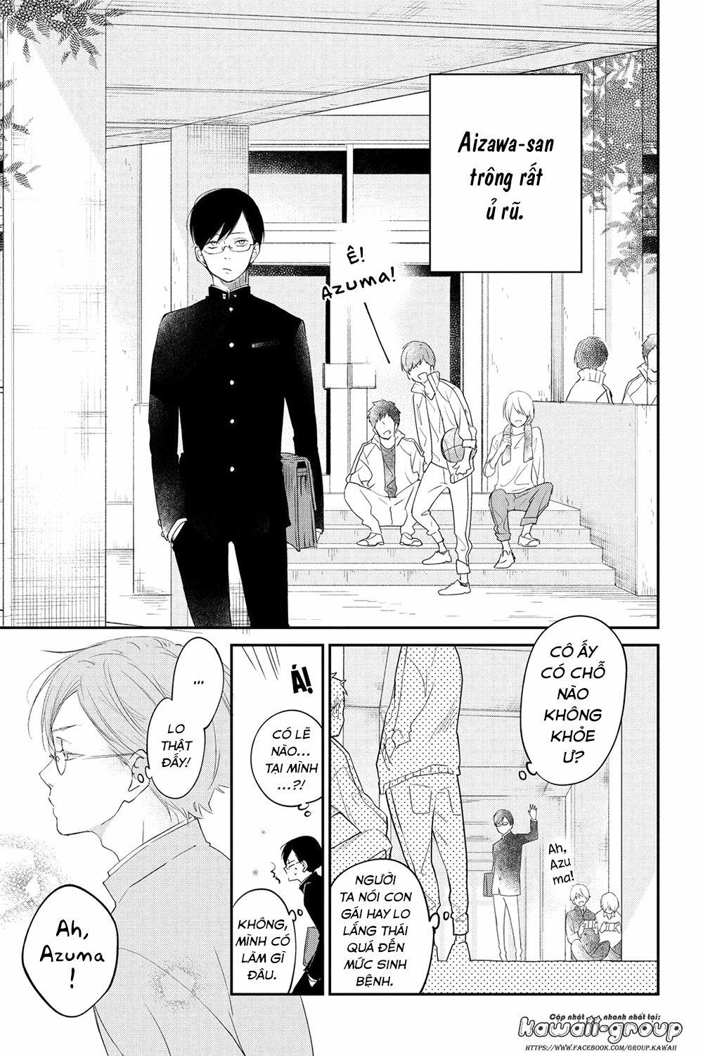 Boku To Kimi No Taisetsu Na Hanashi 15 trang 8