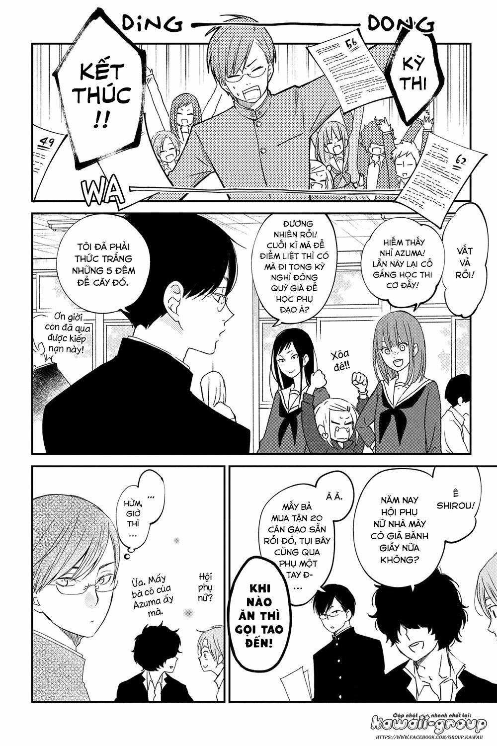 Boku To Kimi No Taisetsu Na Hanashi 16 trang 13