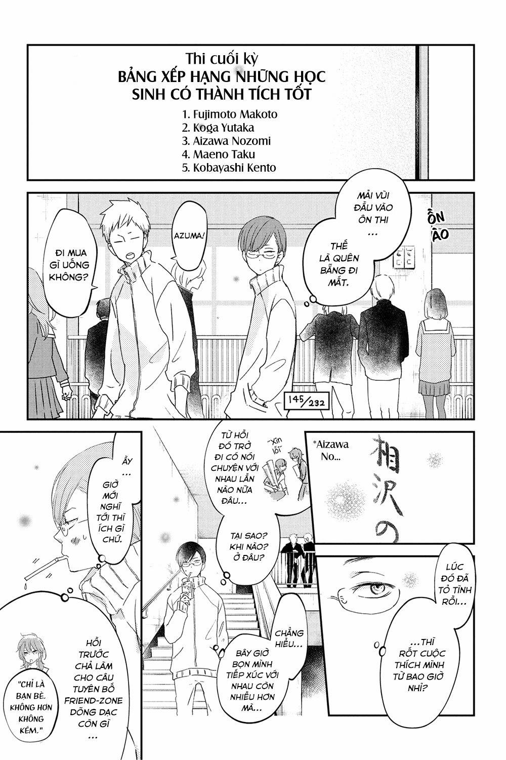 Boku To Kimi No Taisetsu Na Hanashi 16 trang 14