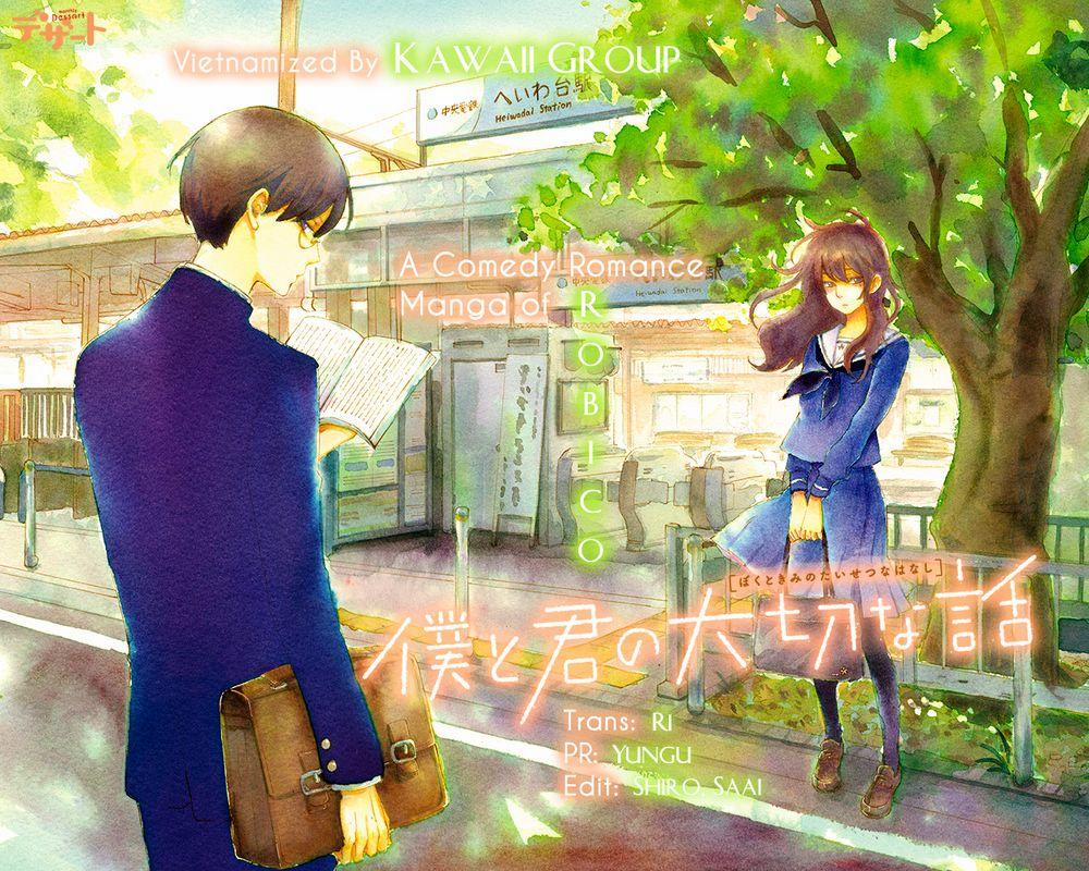 Boku To Kimi No Taisetsu Na Hanashi 17 trang 1