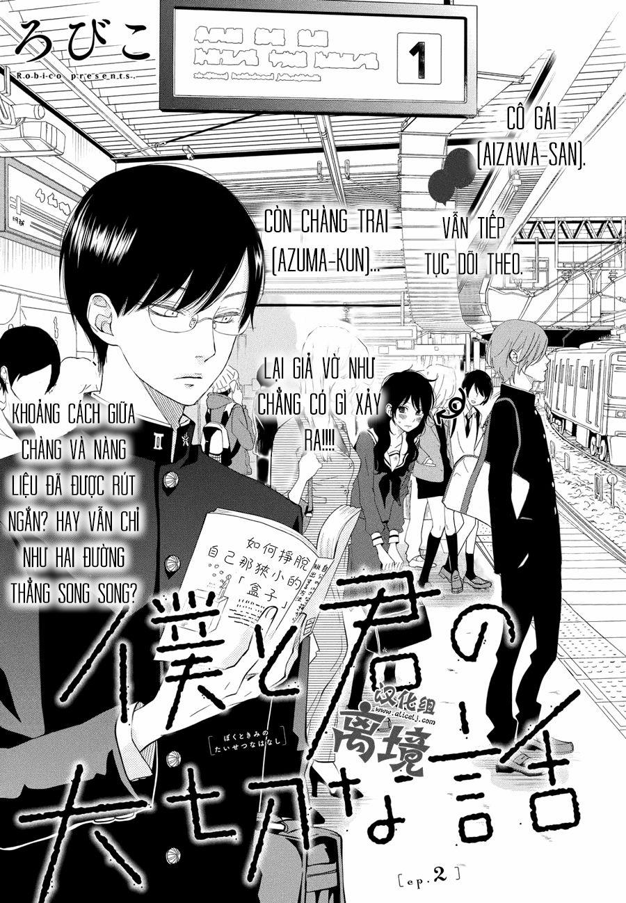 Boku To Kimi No Taisetsu Na Hanashi 2 trang 3