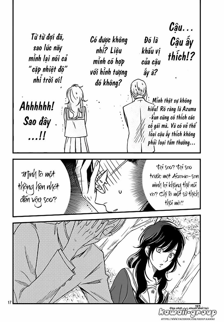 Boku To Kimi No Taisetsu Na Hanashi 9 trang 18