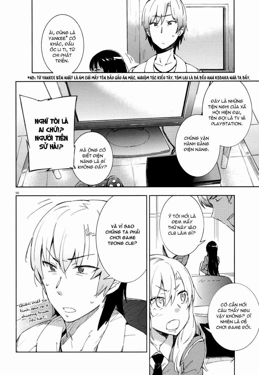 Boku Wa Tomodachi Ga Sukunai 0 Chào 0.0 trang 1