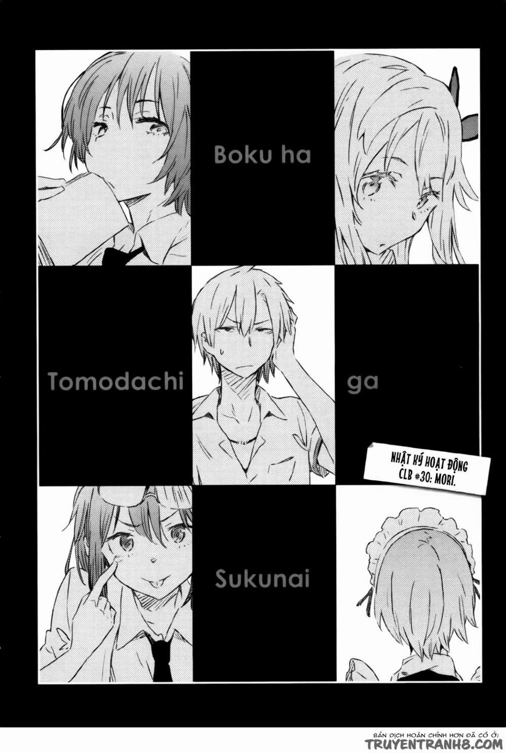 Boku Wa Tomodachi Ga Sukunai 30 trang 4
