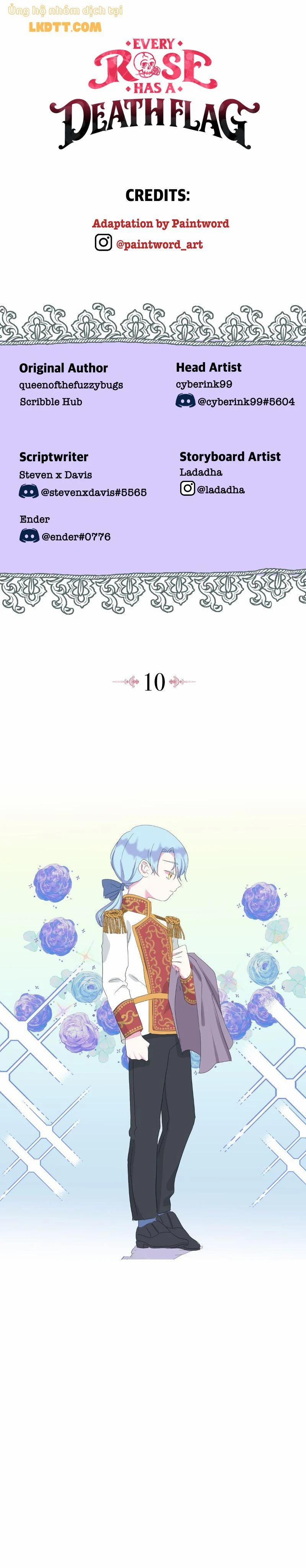 Bông Hồng Nào Cũng Có Death Flag 10 trang 1
