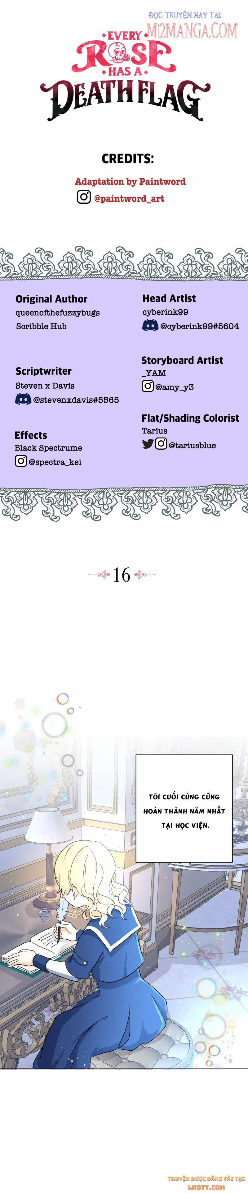 Bông Hồng Nào Cũng Có Death Flag 16 trang 0