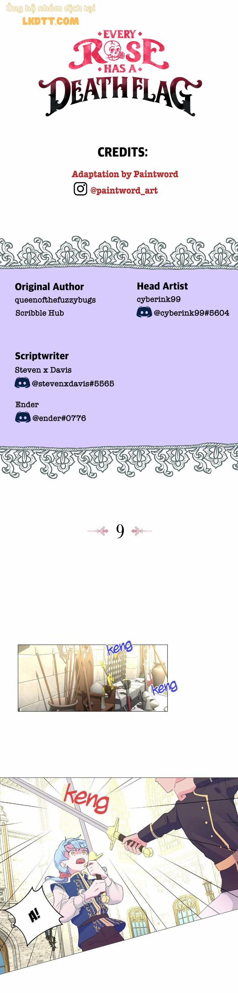 Bông Hồng Nào Cũng Có Death Flag 9 trang 0