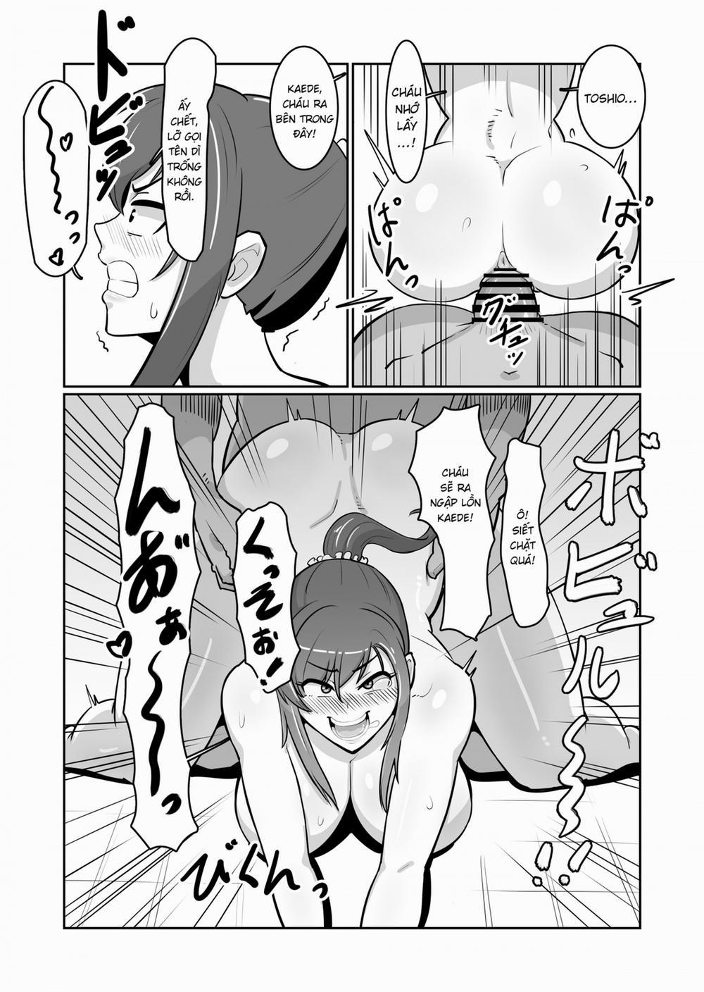 Bote Oba ~Isourou Saki no Oba-san o Haramasete Botebara Sex Zanmai! Oneshot trang 15