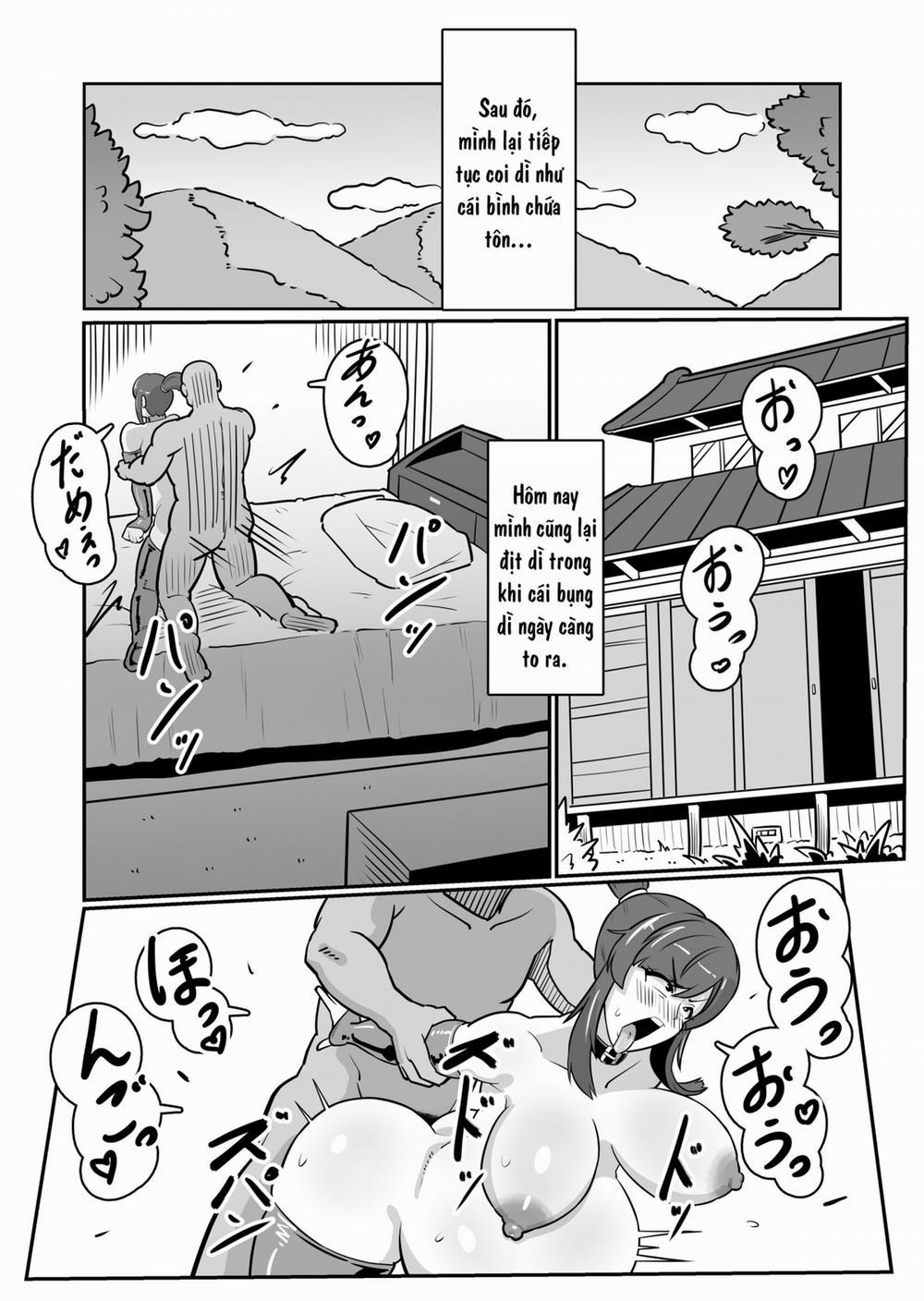 Bote Oba ~Isourou Saki no Oba-san o Haramasete Botebara Sex Zanmai! Oneshot trang 34