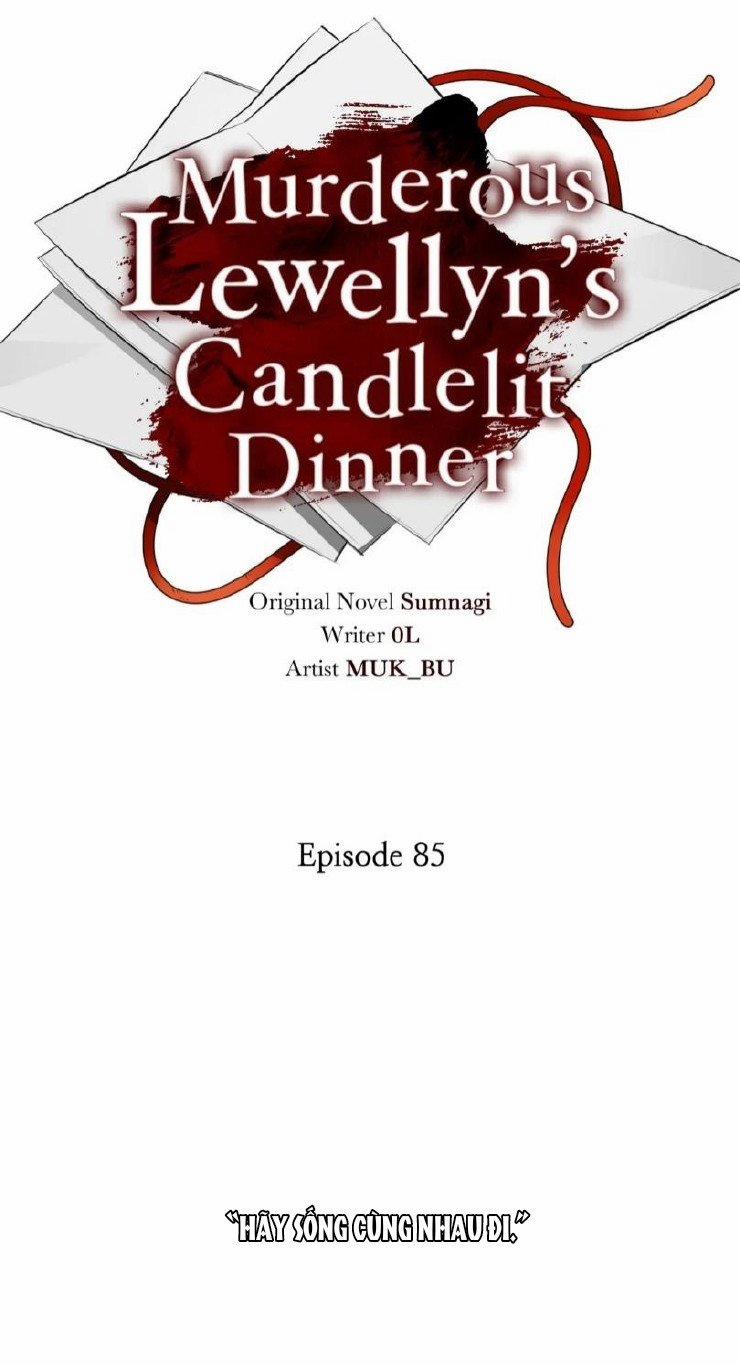 Bữa Tối Dưới Ánh Nến Của Kẻ Sát Nhân Lewellyn 85 trang 15