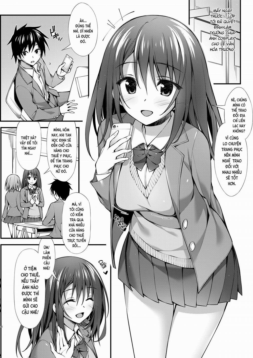 Bức ảnh tự chụp của nhỏ bạn cùng lớp... Oneshot trang 3