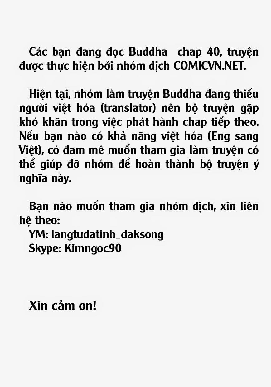 Buddha - Truyền Thuyết Đức Phật 40 trang 1