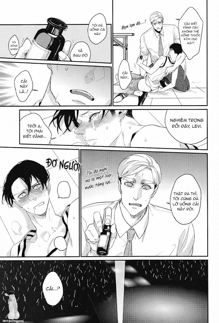 Buổi Biểu Diễn Sắc Tình Của Chỉ Huy Erwin Và Đồng Chí Levi 1 trang 10