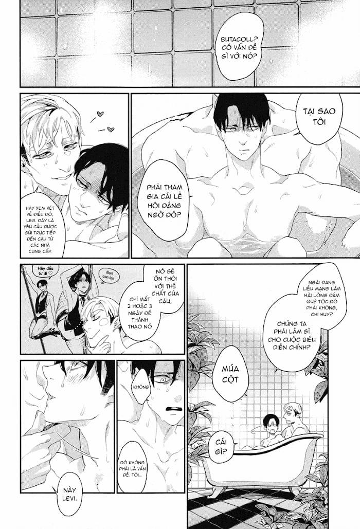 Buổi Biểu Diễn Sắc Tình Của Chỉ Huy Erwin Và Đồng Chí Levi 1 trang 5